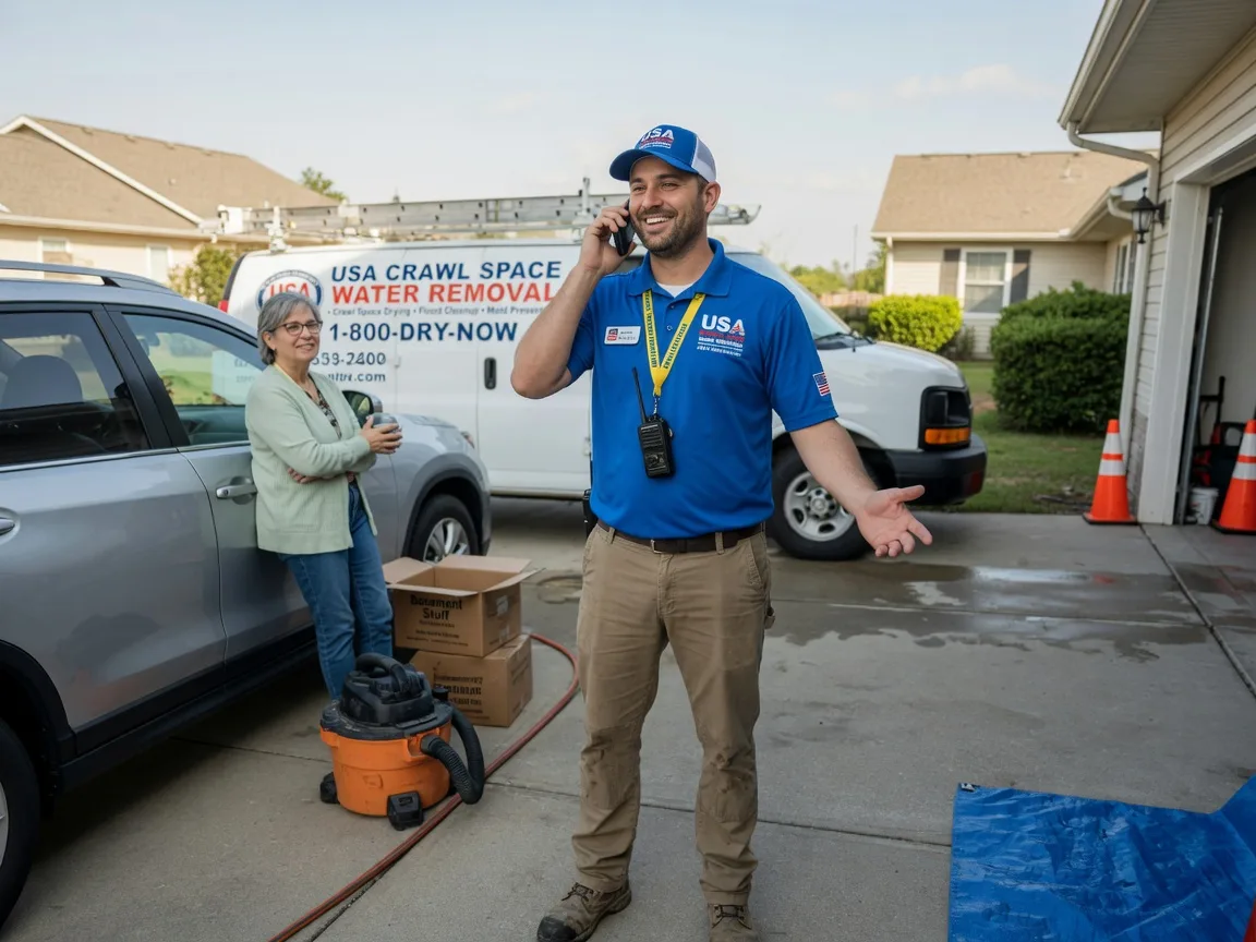Crawl Space Water Removal Blue Mountain, AR FAQs